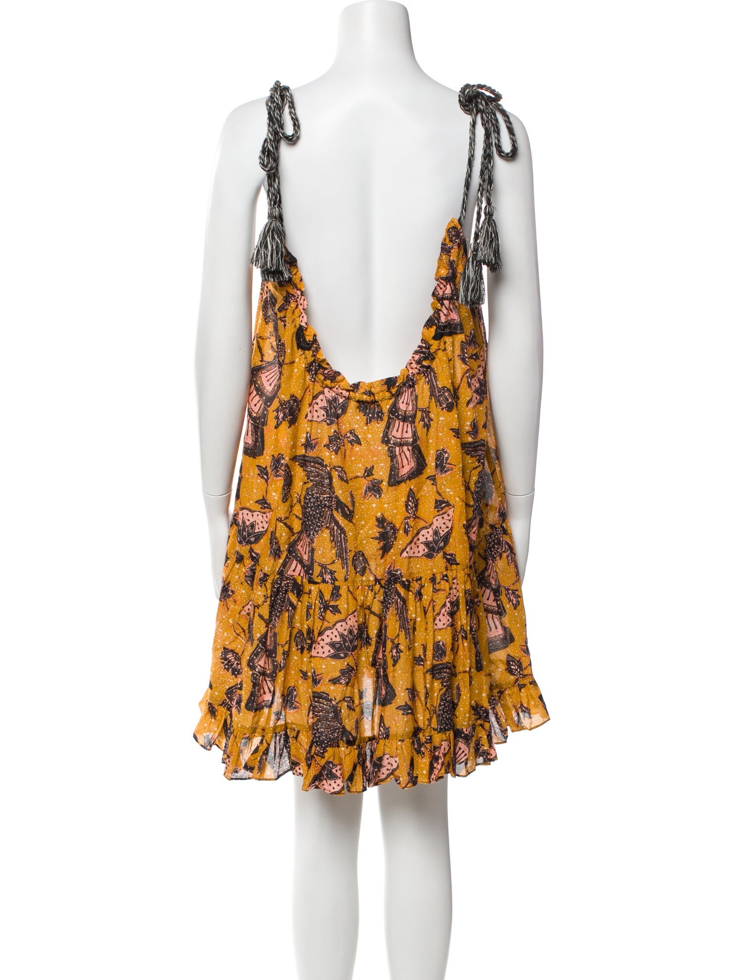 Ulla Johnson Floral Print Knee-Length Dress